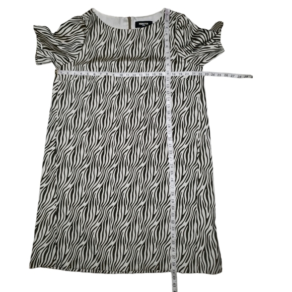 Paule Ka Paris Zebra-print Jacquard Mini Dress Size 46 / 14 - Picture 6 of 9